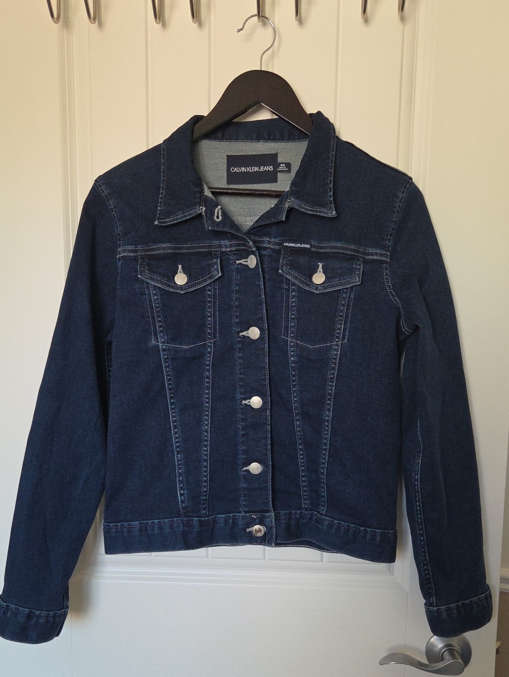 Calvin Klein Navy Denim Jacket (size M)